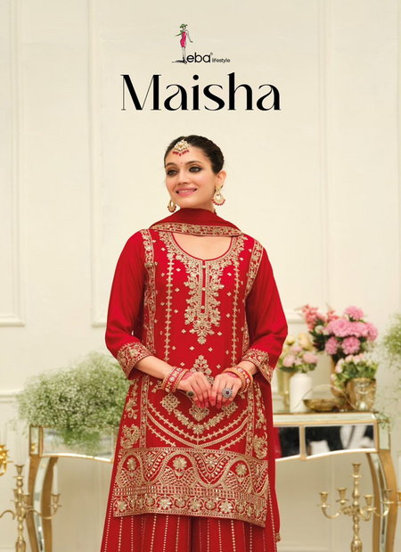 Maisha By Eba Heavy Chinon Embroidery Readymade Suits Orders In Surat